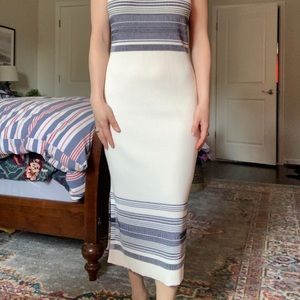 Theory rib tank dress